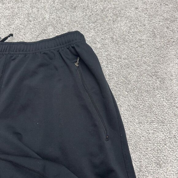 Nike Dri-Fit Vintage 90's Jogger Pants Mens Large Black Ankle Zip Pockets Active - Picture 5 of 14